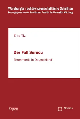 Tiz |  Der Fall Sürücü | Buch |  Sack Fachmedien