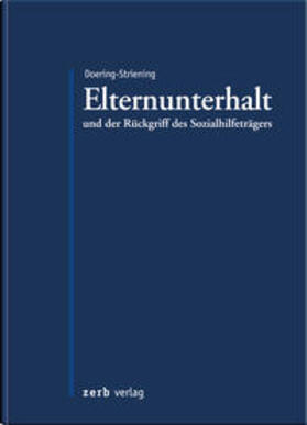 Doering-Striening |  Doering-Striening, G: Elternunterhalt | Buch |  Sack Fachmedien