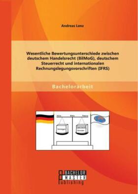 Lenz | Wesentliche Bewertungsunterschiede zwischen deutschem Handelsrecht (BilMoG), deutschem Steuerrecht und internationalen Rechnungslegungsvorschriften (IFRS) | Buch | 978-3-95684-414-0 | sack.de