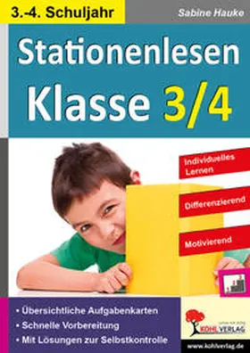 Hauke |  Stationenlesen Klasse 3/4 | Buch |  Sack Fachmedien