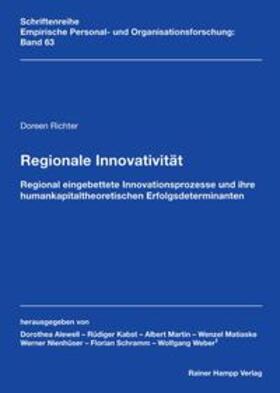 Richter |  Regionale Innovativität | Buch |  Sack Fachmedien