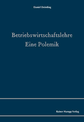 Deimling |  Betriebswirtschaftslehre | eBook | Sack Fachmedien