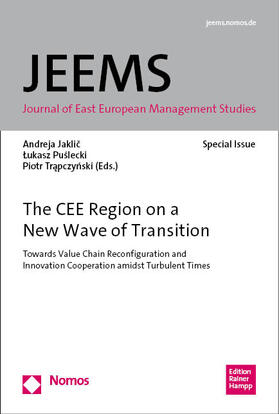 Jaklic / Jaklic / Puslecki |  The CEE Region on a New Wave of Transition | eBook | Sack Fachmedien