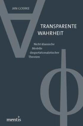 Goerke |  Transparente Wahrheit | Buch |  Sack Fachmedien