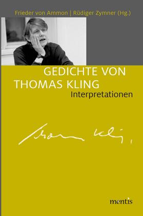 Zymner / von Ammon |  Gedichte von Thomas Kling | Buch |  Sack Fachmedien
