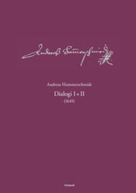 Heinemann |  Andreas-Hammerschmidt-Werkausgabe Band 5: Dialogi I+II (1645) | Buch |  Sack Fachmedien