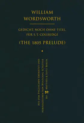 Wordsworth |  Gedicht, noch ohne Titel, für S. T. Coleridge | Buch |  Sack Fachmedien