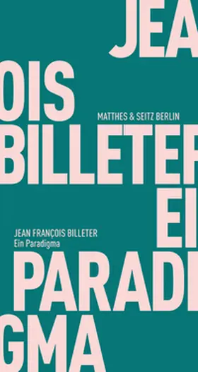 Billeter |  Ein Paradigma | Buch |  Sack Fachmedien