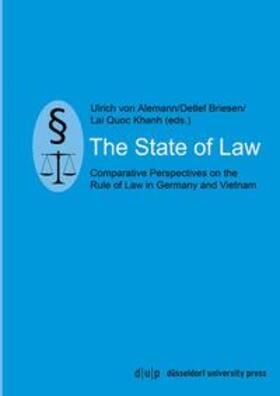 von Alemann / Briesen / Khanh |  State of Law | Buch |  Sack Fachmedien