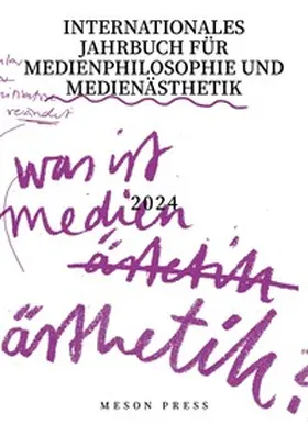 Adamowsky / Siegmund |  Was ist Medienästhetik? | Buch |  Sack Fachmedien