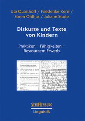 Quasthoff / Kern / Ohlhus |  Diskurse und Texte von Kindern | Buch |  Sack Fachmedien