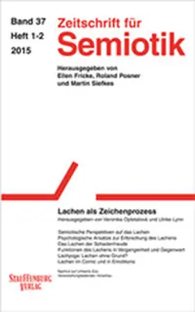 Opletalová / Lynn |  Zeitschrift für Semiotik / Lachen als Zeichenprozess | Buch |  Sack Fachmedien