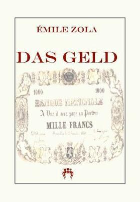 Zola |  Das Geld | Buch |  Sack Fachmedien