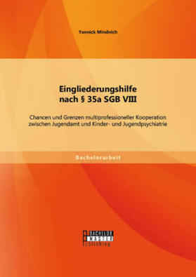 Mindnich |  Eingliederungshilfe nach § 35a SGB VIII: Chancen und Grenzen multiprofessioneller Kooperation zwischen Jugendamt und Kinder- und Jugendpsychiatrie | Buch |  Sack Fachmedien