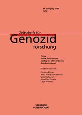 Dabag / Platt |  Zeitschrift für Genozidforschung. 19. Jg. 2021, Heft 1 | Buch |  Sack Fachmedien