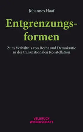 Haaf |  Entgrenzungsformen | Buch |  Sack Fachmedien