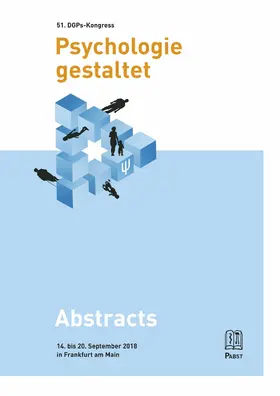 Hartig / Horz |  51. Kongress der Deutschen Gesellschaft für Psychologie | eBook | Sack Fachmedien