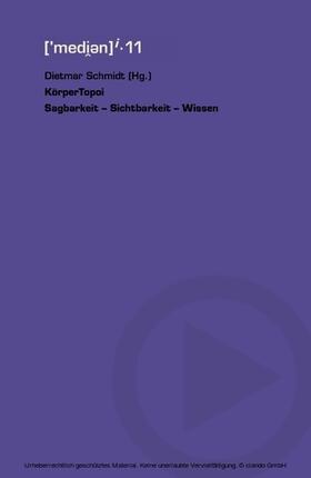 Schmidt |  Körper Topoi | eBook | Sack Fachmedien
