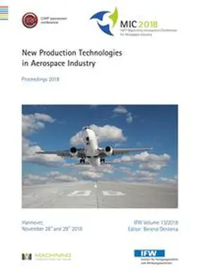 Denkena |  New Production Technologies in Aerospace Industry | Buch |  Sack Fachmedien