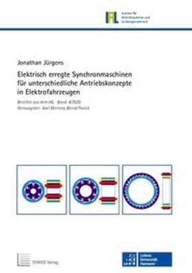 Jürgens / Mertens / Ponick |  Elektrisch erregte Synchronmaschinen für unterschiedliche Antriebskonzepte in Elektrofahrzeugen | Buch |  Sack Fachmedien