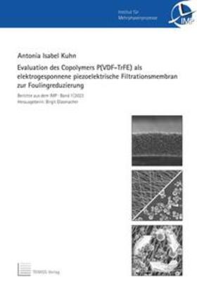 Kuhn / Glasmacher |  Evaluation des Copolymers P(VDF-TrFE) als elektrogesponnene piezoelektrische Filtrationsmembran zur Foulingreduzierung | Buch |  Sack Fachmedien