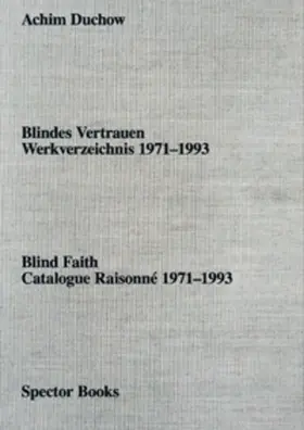 Schulze / Duchow / Lange-Duchow |  Achim Duchow: Blindes Vertrauen | Buch |  Sack Fachmedien