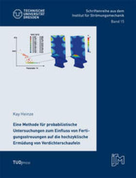 Heinze |  Eine Methode für probabilistische Untersuchungen zum Einfluss von Fertigungsstreuungen auf die hochzyklische Ermüdung von Verdichterschaufeln | Buch |  Sack Fachmedien