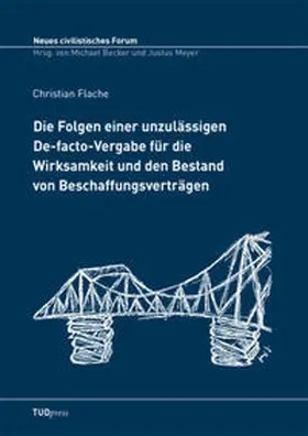 Flache |  Die Folgen einer unzulässigen De-facto-Vergabe für die Wirksamkeit und den Bestand von Beschaffungsverträgen | Buch |  Sack Fachmedien