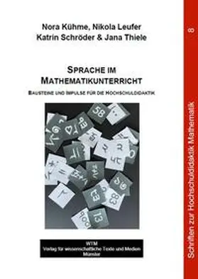 Kühme / Leufer / Schröder |  Sprache im Mathematikunterricht | Buch |  Sack Fachmedien