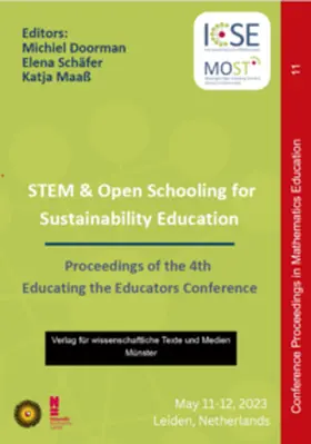 Doorman / Schäfer / Maaß |  STEM & Open Schooling for Sustainability Education | Buch |  Sack Fachmedien