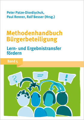 Patze-Diordiychuk / Renner / Föhr |  Methodenhandbuch Bürgerbeteiligung | Buch |  Sack Fachmedien