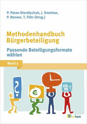 Patze-Diordiychuk / Smettan / Renner |  Methodenhandbuch Bürgerbeteiligung | eBook | Sack Fachmedien