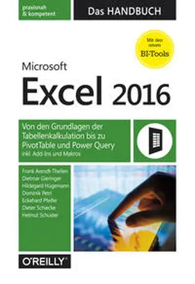 Arendt-Theilen / Gieringer / Hügemann | Microsoft Excel 2016 - Das Handbuch | Buch | 978-3-96009-039-7 | sack.de