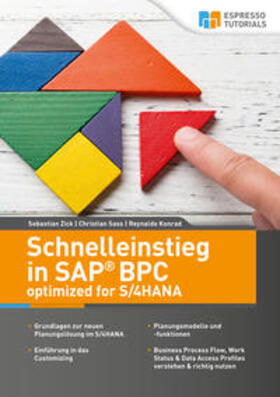Konrad / Sass / Zick |  Zick, S: Schnelleinstieg in SAP BPC | Buch |  Sack Fachmedien