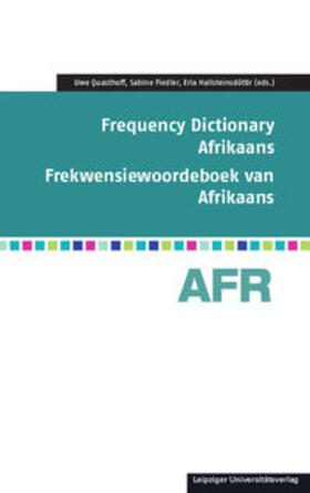 Quasthoff / Fiedler / Hallsteinsdóttir |  Frequency Dictionary Afrikaans | Buch |  Sack Fachmedien