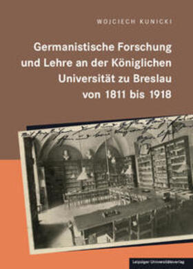 Kunicki |  Kunicki, W: Germanistische Forschung und Lehre | Buch |  Sack Fachmedien