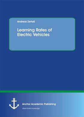 Zerfaß |  Learning Rates of Electric Vehicles | eBook | Sack Fachmedien