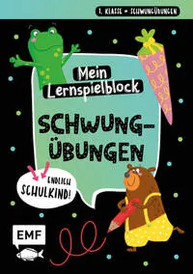  Endlich Schulkind! Mein Lernspielblock - Schwungübungen | Buch |  Sack Fachmedien