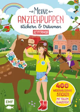  Meine Anziehpuppen - stickern & träumen: Reiterhof | Buch |  Sack Fachmedien