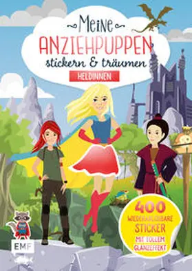 Meine Anziehpuppen - stickern & träumen: Heldinnen | Buch | 978-3-96093-884-2 | sack.de