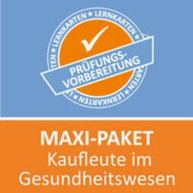 Müller / Grünwald / Rung-Kraus |  Maxi-Paket Lernkarten Kaufmann / Kauffrau im Gesundheitswesen Prüfung | Buch |  Sack Fachmedien