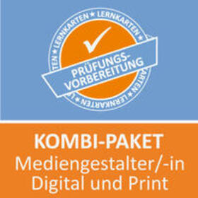 Rung-Kraus / Sitter | AzubiShop24.de Kombi-Paket Lernkarten Mediengestalter/-in Digital und Print | Medienkombination | 978-3-96159-237-1 | sack.de