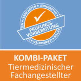 Rung-Kraus / Huppert-Schirmer |  AzubiShop24.de Kombi-Paket Lernkarten Tiermedizinische /r Fachangestellte /r | Buch |  Sack Fachmedien