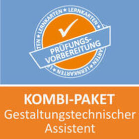 Christiansen / Rung-Kraus | AzubiShop24.de Kombi Paket Gestaltungstechnischer Assistent Lernkarten | Buch | 978-3-96159-776-5 | sack.de