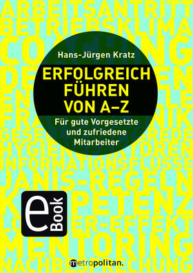 Kratz | Erfolgreich führen von A-Z | E-Book | sack.de