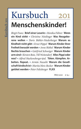 Nassehi / Felixberger |  Kursbuch 201 | eBook | Sack Fachmedien