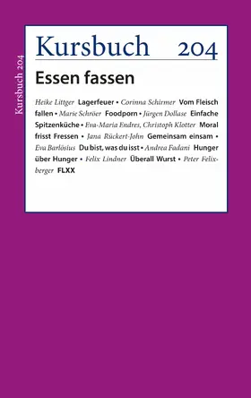 Felixberger / Nassehi |  Kursbuch 204 | eBook | Sack Fachmedien