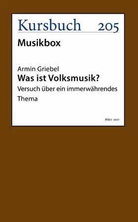 Griebel |  Was ist Volksmusik? | eBook | Sack Fachmedien