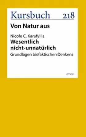 Karafyllis |  Wesentlich nicht-unnatürlich. | eBook | Sack Fachmedien