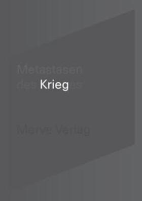 von Borries / Lenger |  Metastasen des Krieges | Buch |  Sack Fachmedien